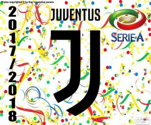 yapboz Juventus, şampiyon 2017-2018